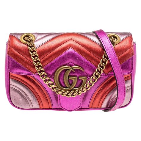 gucci marmont metallic pintrest|Gucci Marmont 2.0 crossbody.